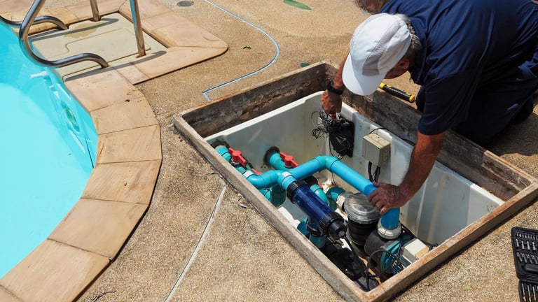Pool repair service